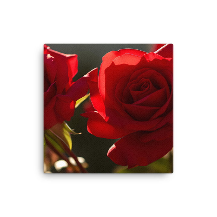 A Sea of Red Roses canvas - Posterfy.AI