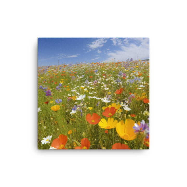 Wildflower Wonderland canvas - Posterfy.AI