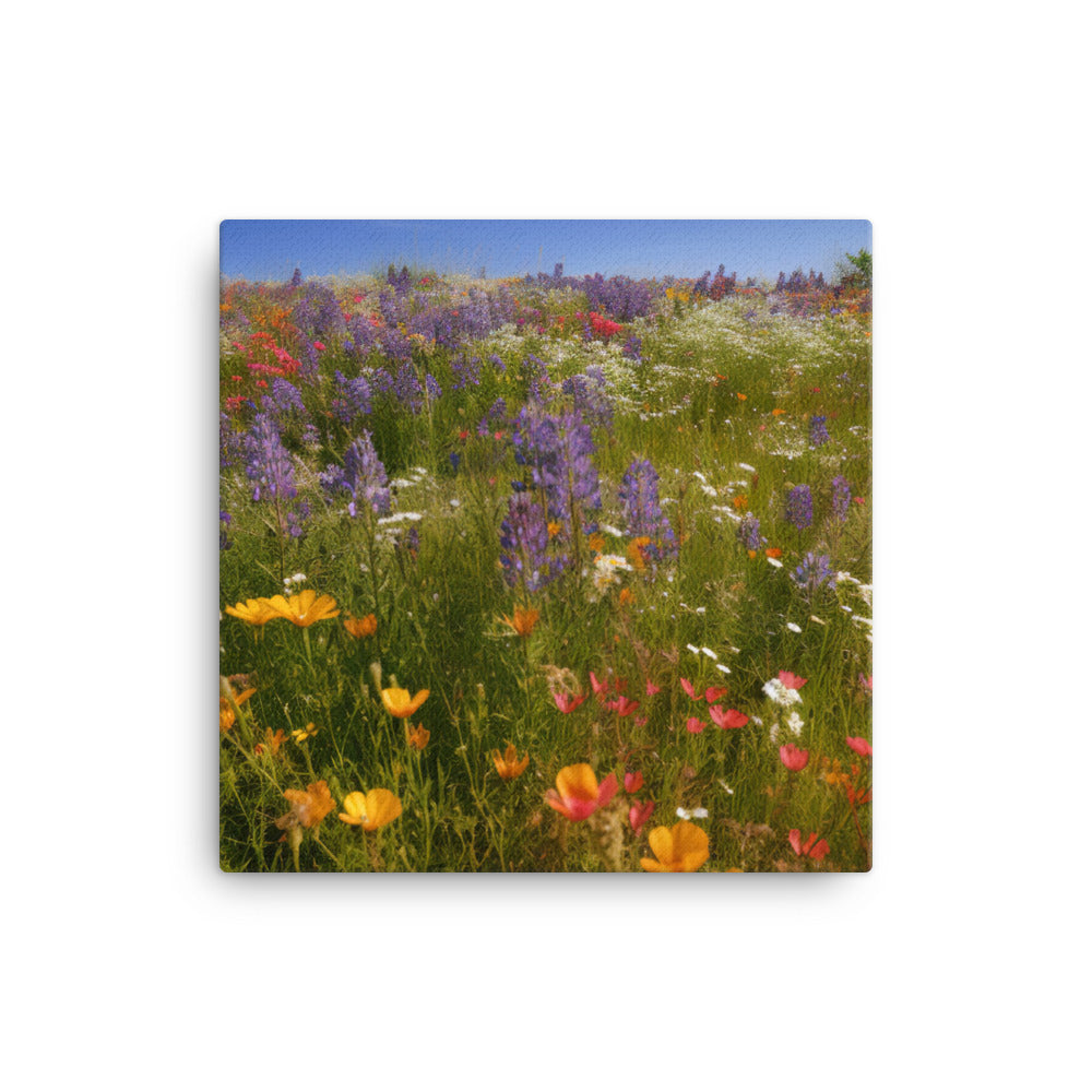 Wildflower Wonderland canvas - Posterfy.AI