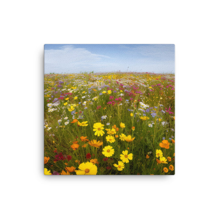 Wildflower Wonderland canvas - Posterfy.AI