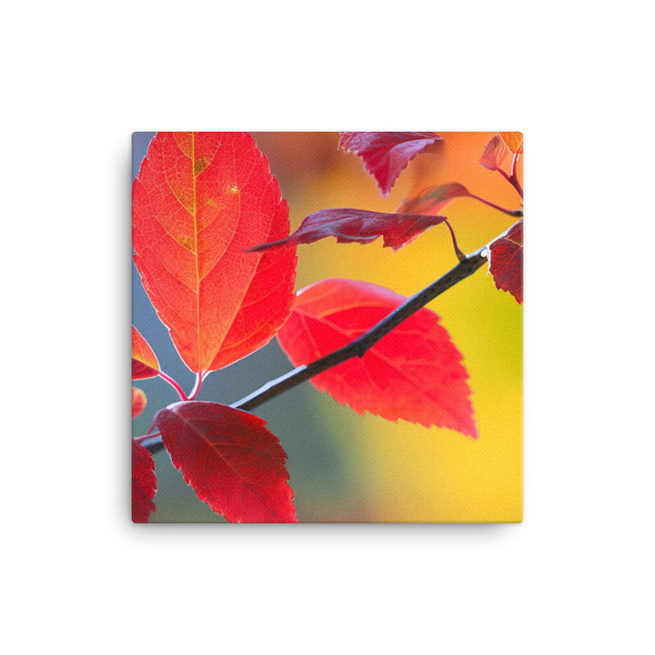 Vibrant Fall Foliage canvas - Posterfy.AI