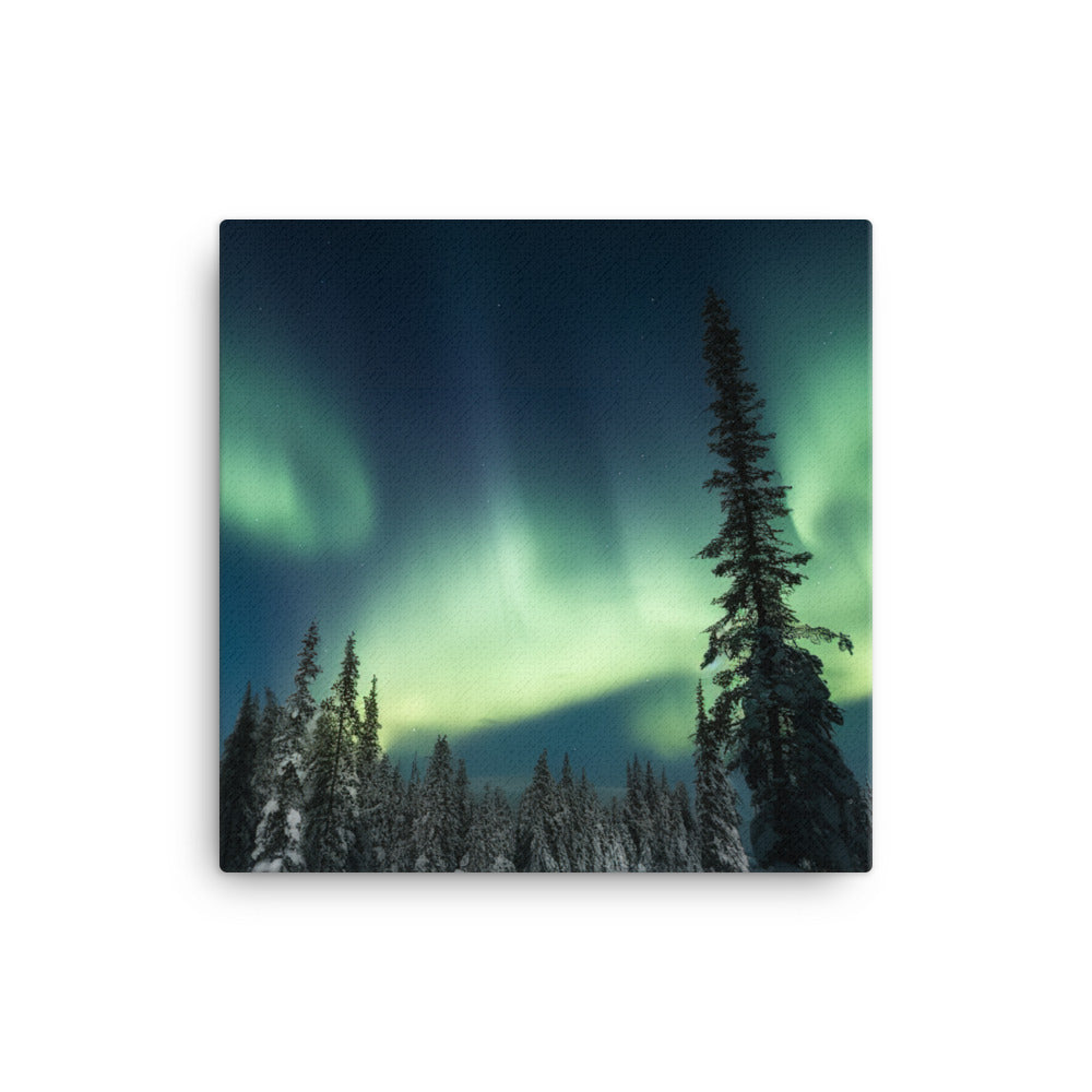 Northern Lights Adventure canvas - Posterfy.AI