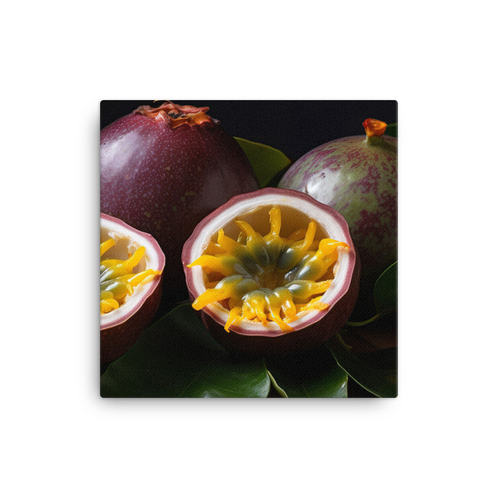 Passionfruit Perfection canvas - Posterfy.AI