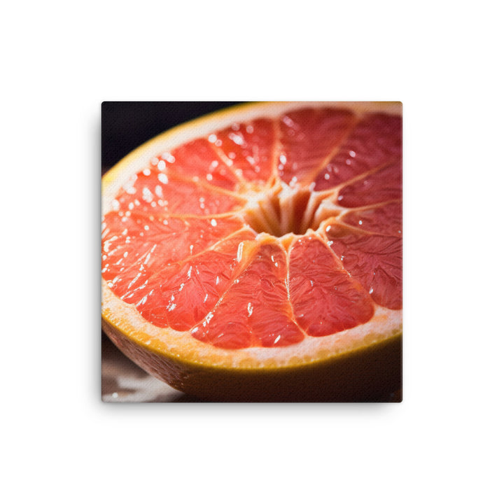 Pink Citrus Sunrise canvas - Posterfy.AI