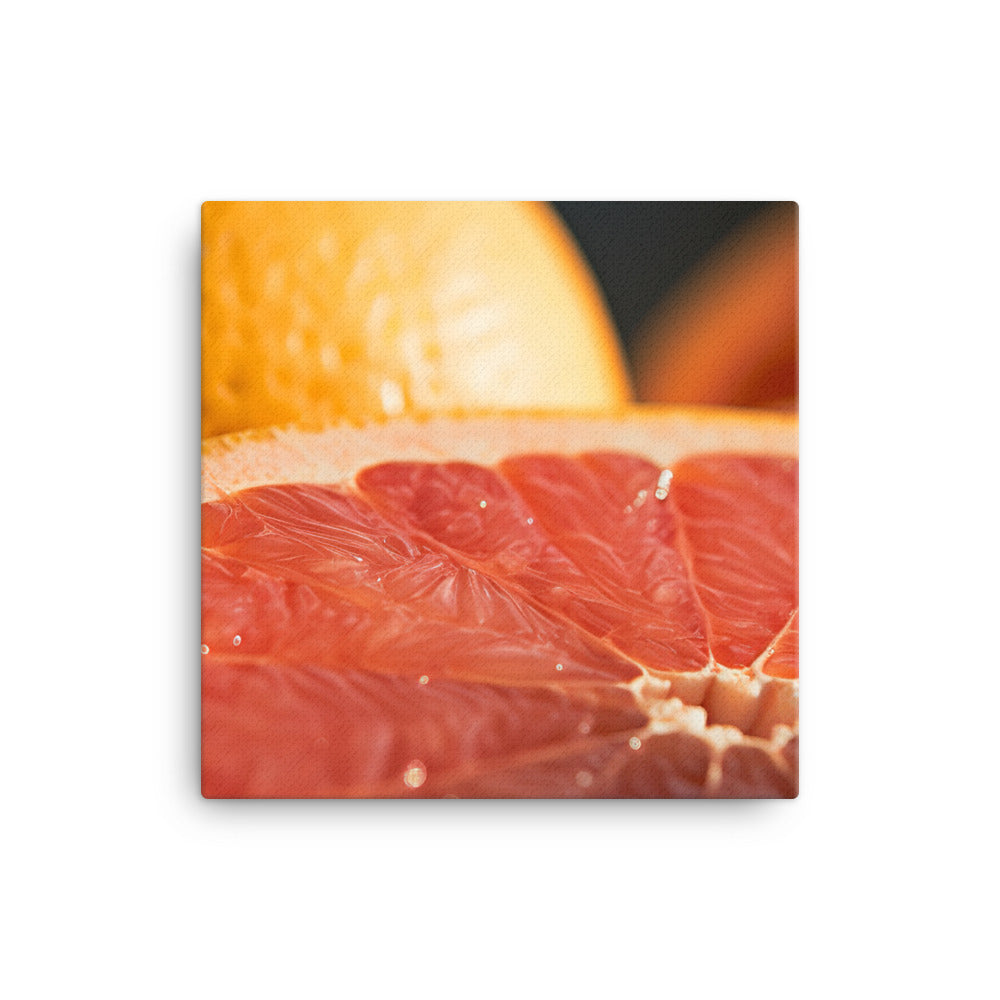 Pink Citrus Sunrise canvas - Posterfy.AI