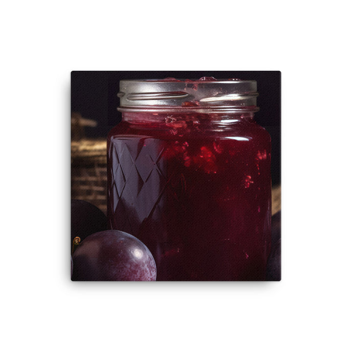 Plum Jam canvas - Posterfy.AI