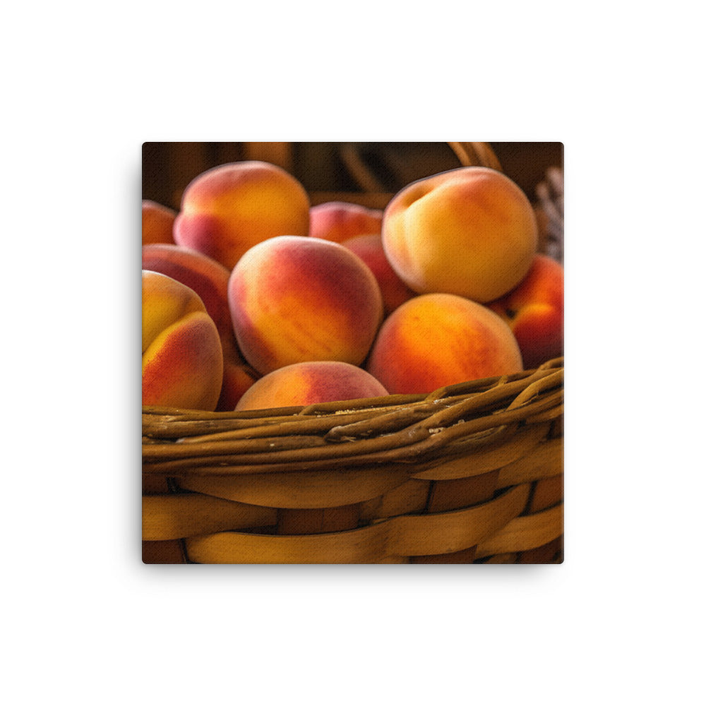 Peach Cobbler canvas - Posterfy.AI