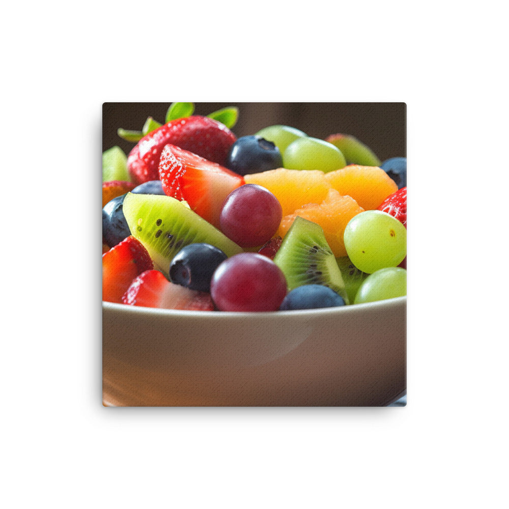 Kiwi Fruit Salad canvas - Posterfy.AI