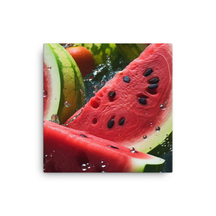 Watermelon Fruitscape canvas - Posterfy.AI