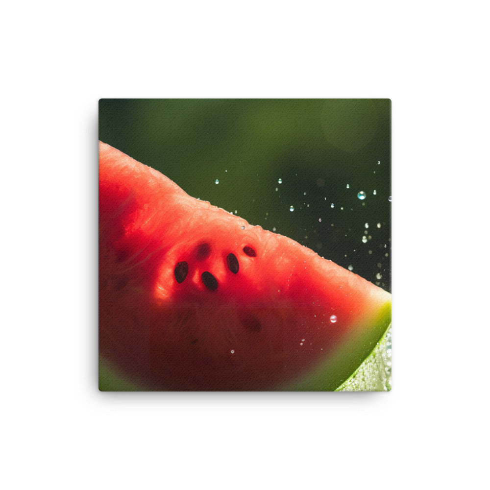 Juicy Watermelon Delight canvas - Posterfy.AI