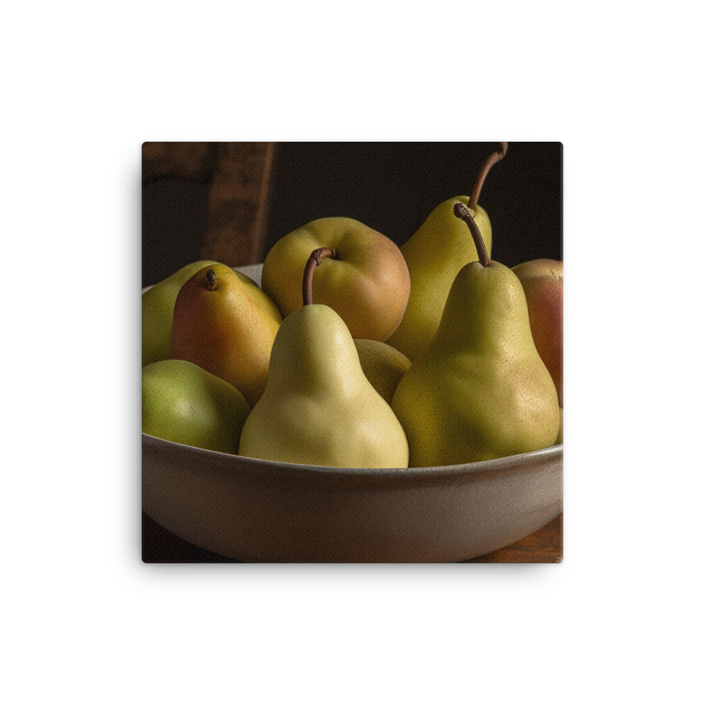 Bartlett Pears canvas - Posterfy.AI