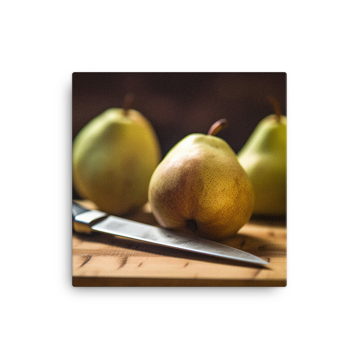 Asian Pears canvas - Posterfy.AI