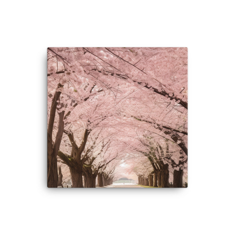 Cherry Blossom Dreams canvas - Posterfy.AI