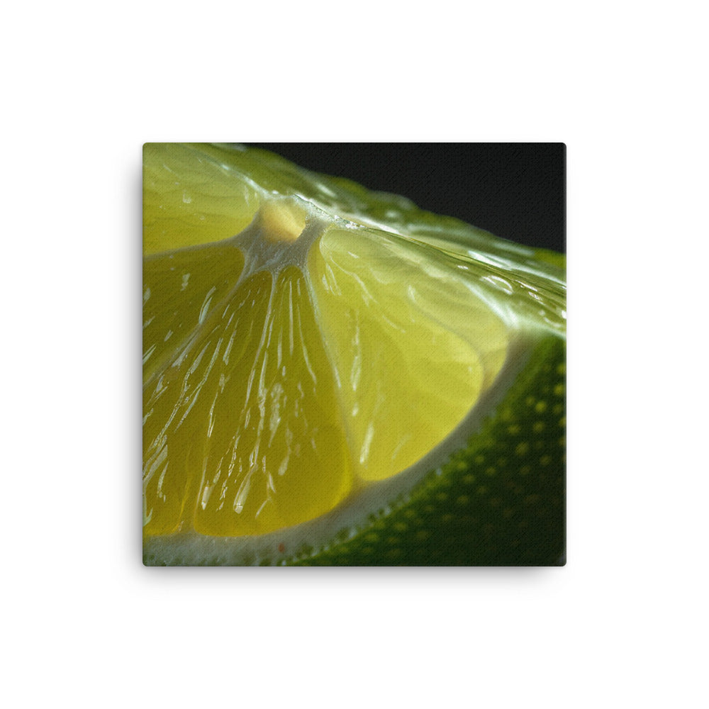 Lime Slice canvas - Posterfy.AI