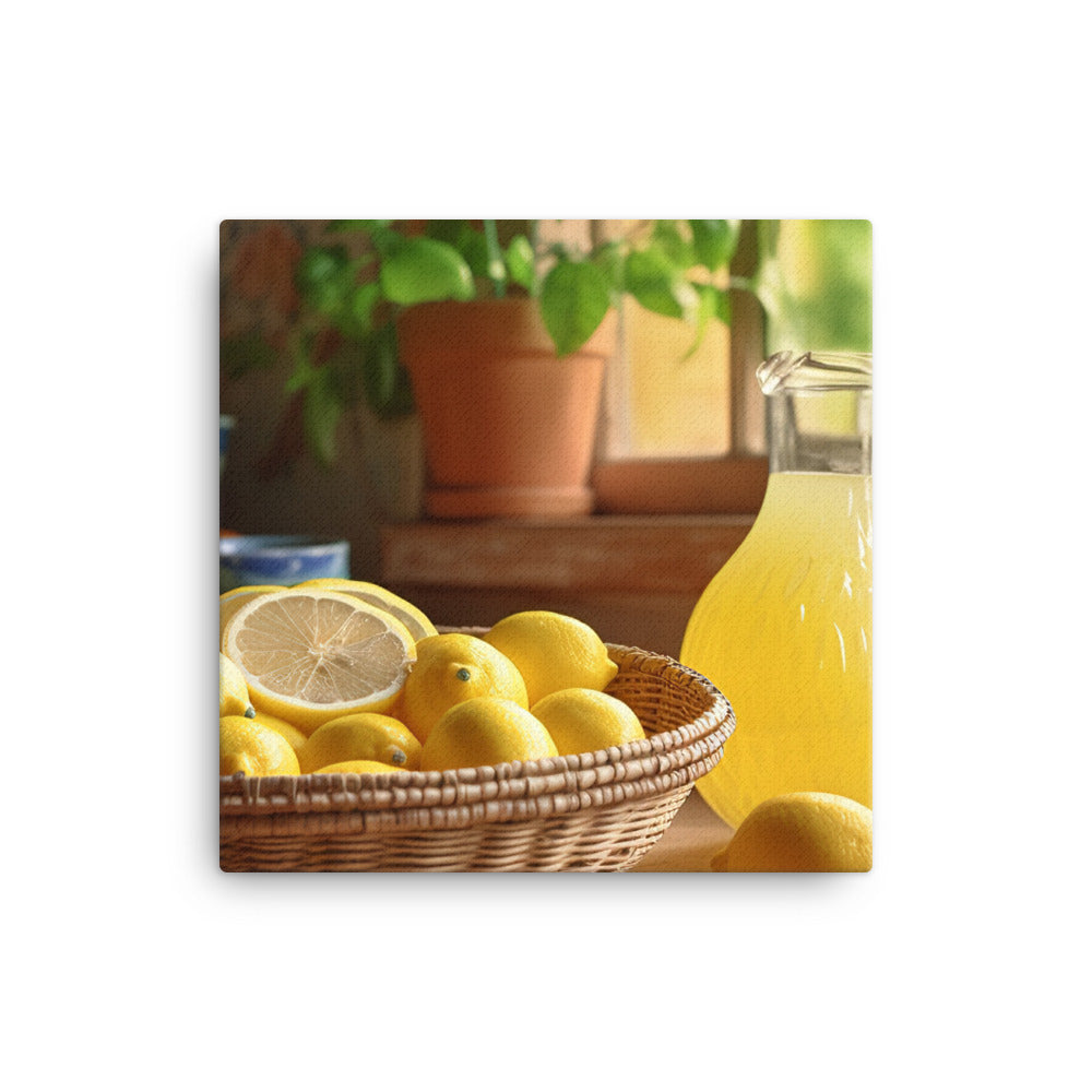 Lemonade Stand canvas - Posterfy.AI