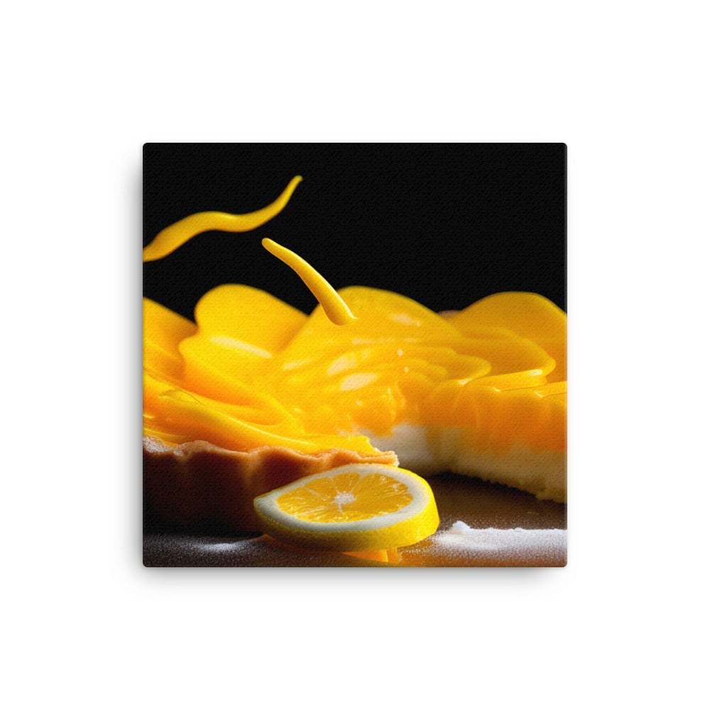 Lemon Tart canvas - Posterfy.AI