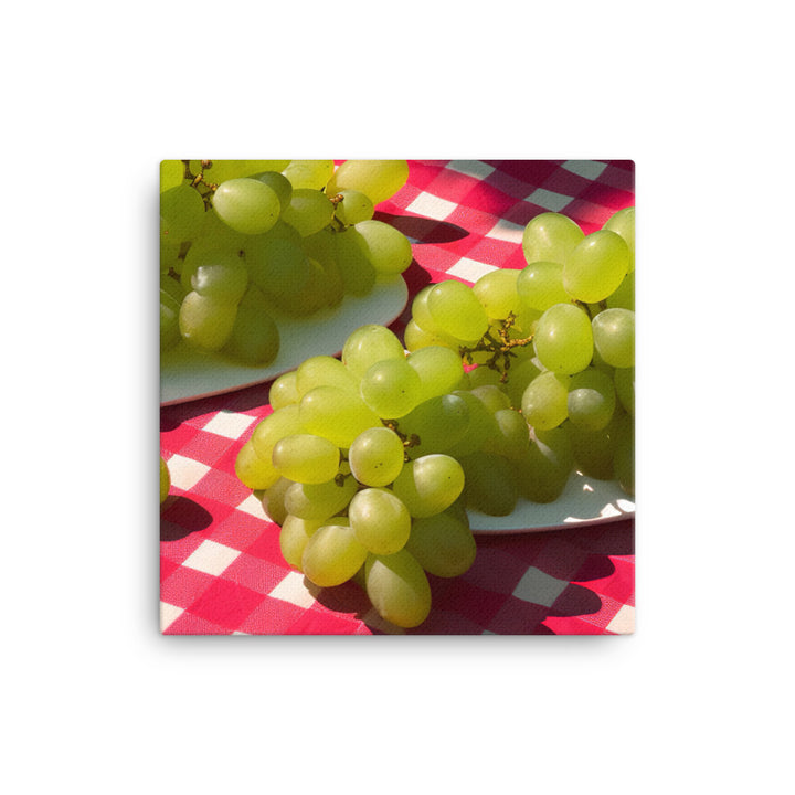 Fresh Grapes canvas - Posterfy.AI