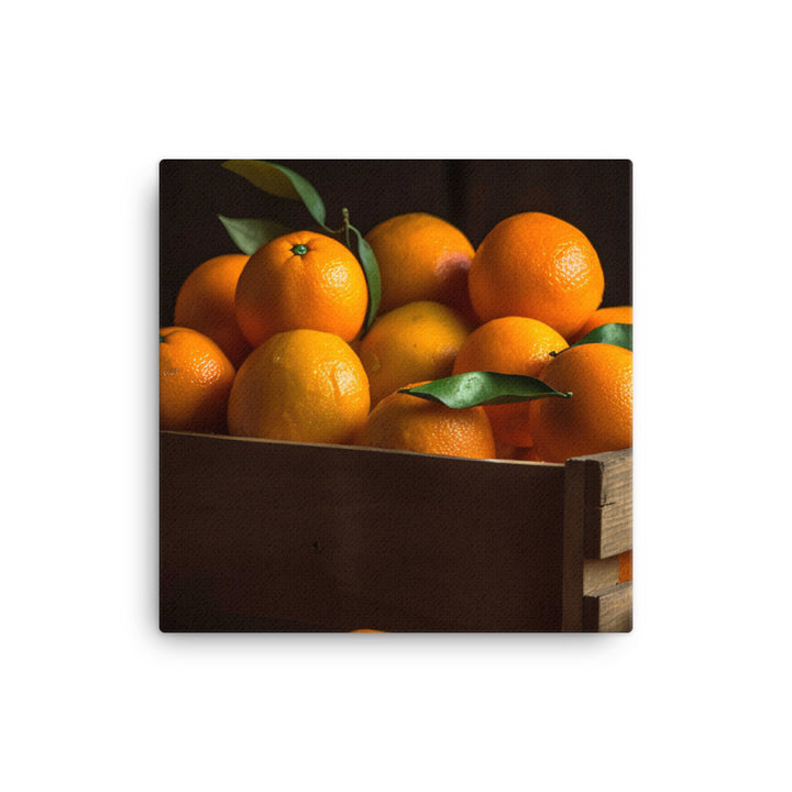 Juicy and Sweet Oranges canvas - Posterfy.AI