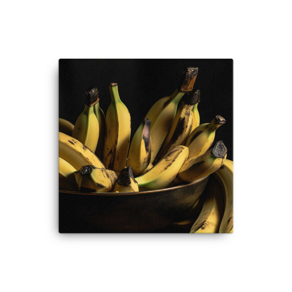 The Art of Banana Photography canvas - Posterfy.AI