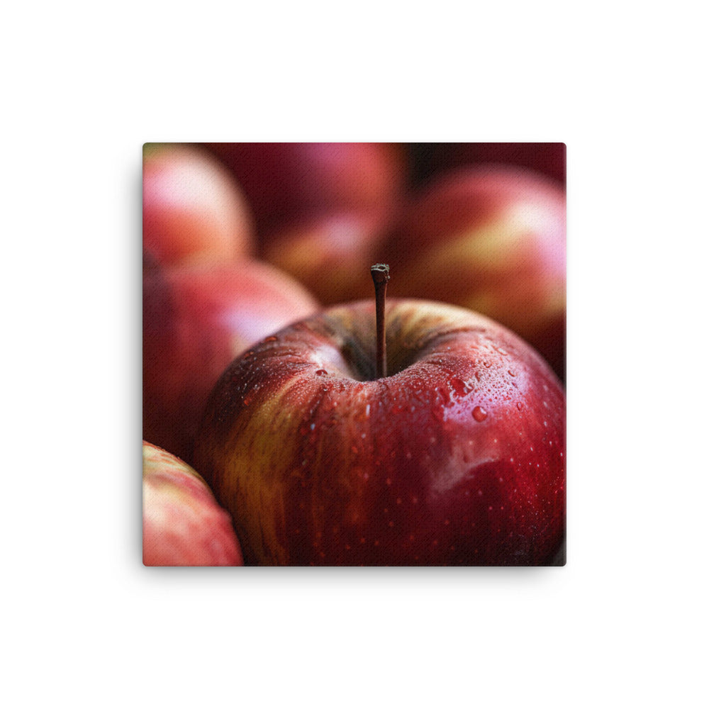 The Beauty of Fresh Apples canvas - Posterfy.AI