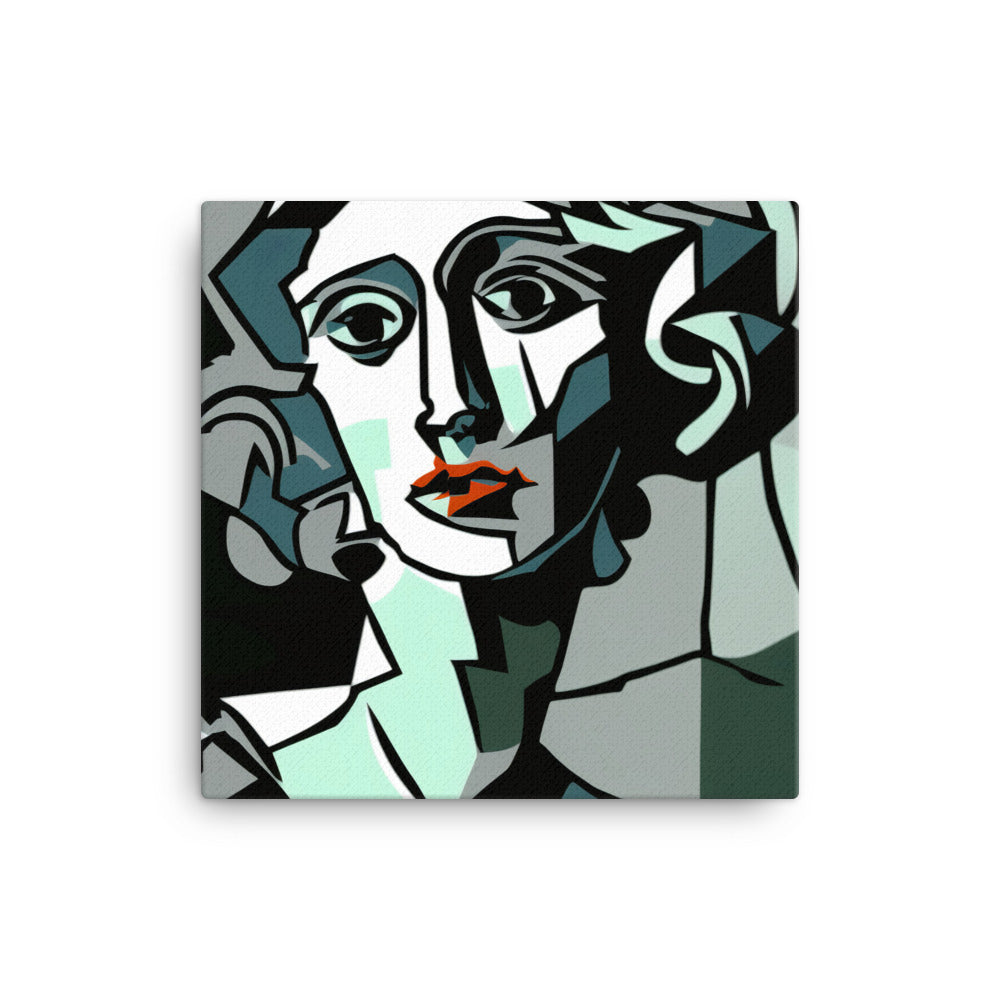 People in Picasso style canvas - Posterfy.AI