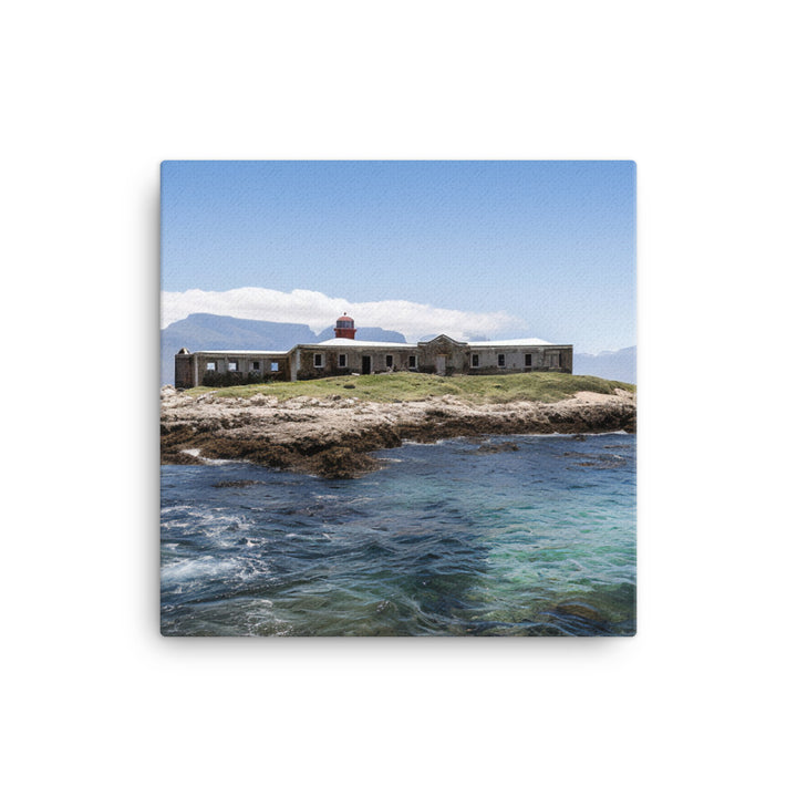 The Historical Beauty of Robben Island canvas - Posterfy.AI