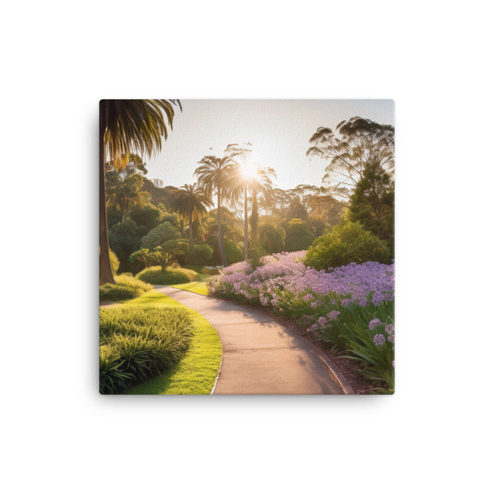 Royal Botanic Garden canvas - Posterfy.AI