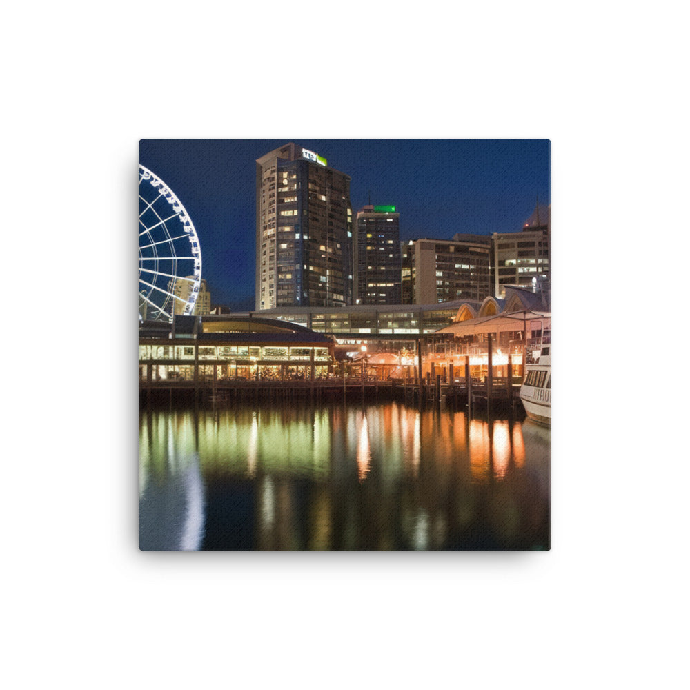 Darling Harbour canvas - Posterfy.AI