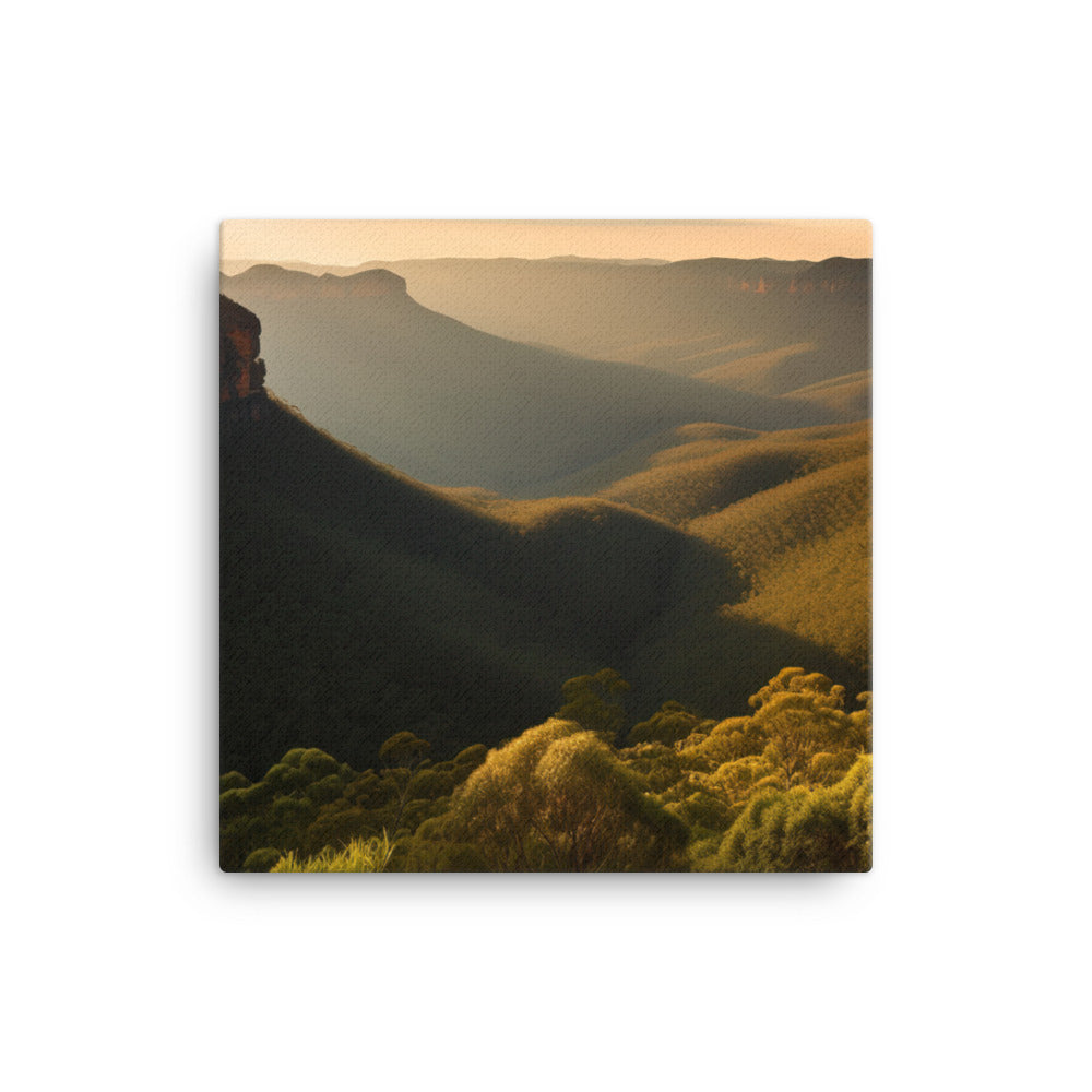 Blue Mountains National Park canvas - Posterfy.AI
