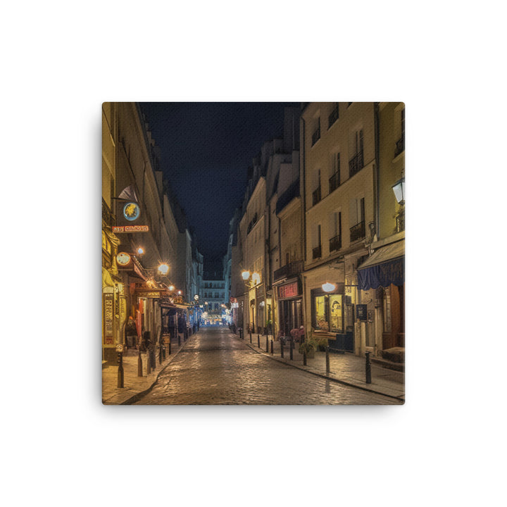 Paris by Night canvas - Posterfy.AI