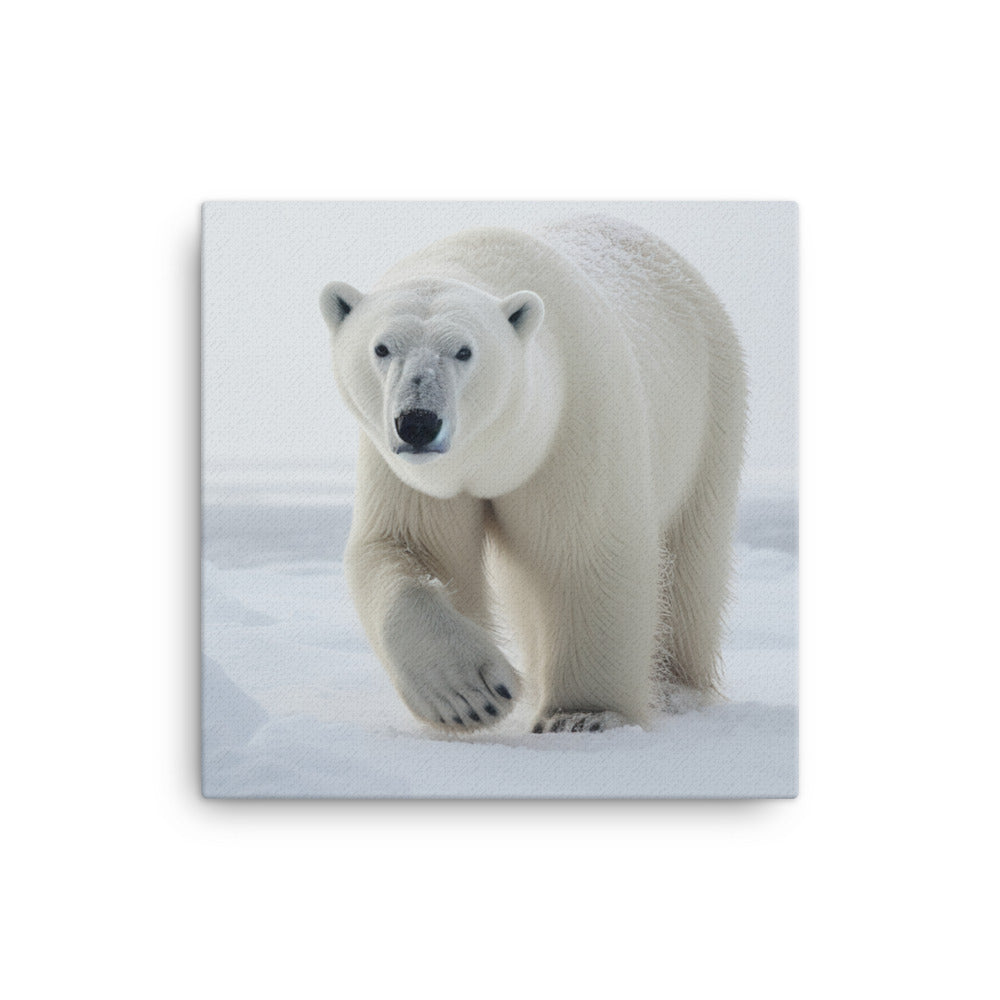 The grace and power of the Polar Bear canvas - Posterfy.AI