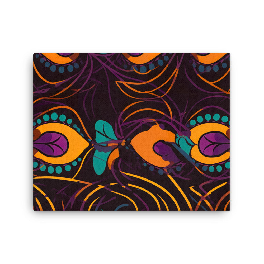 Psychedelic Pattern canvas - Posterfy.AI