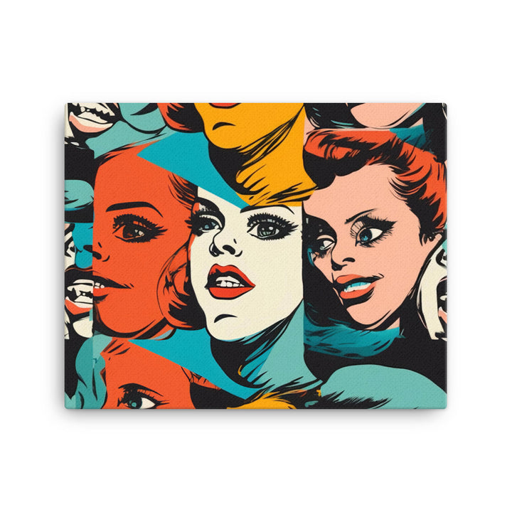 Pop Art Pattern canvas - Posterfy.AI
