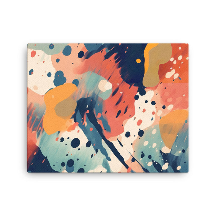 Splotch Pattern canvas - Posterfy.AI