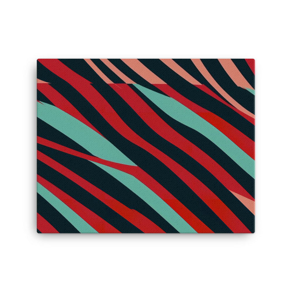 Stripes Pattern canvas - Posterfy.AI