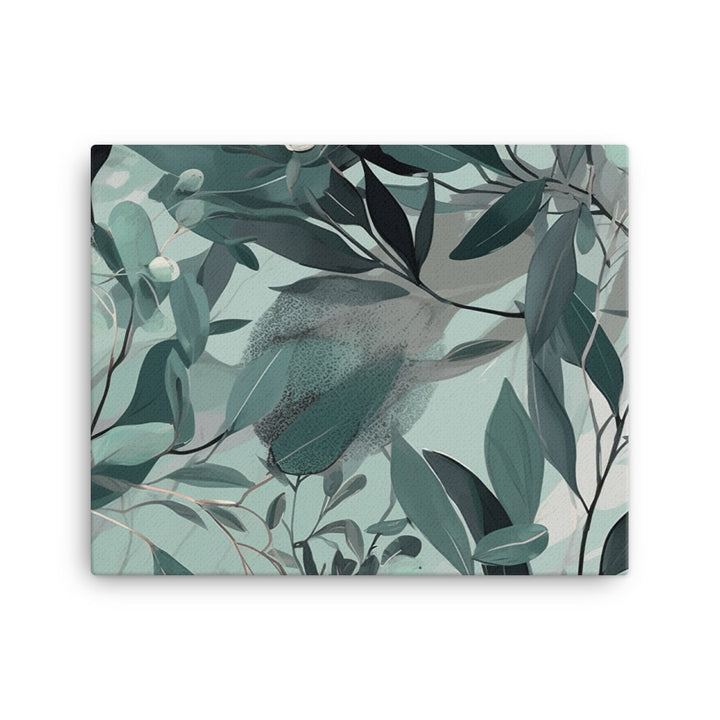 Eucalyptus Pattern canvas - Posterfy.AI