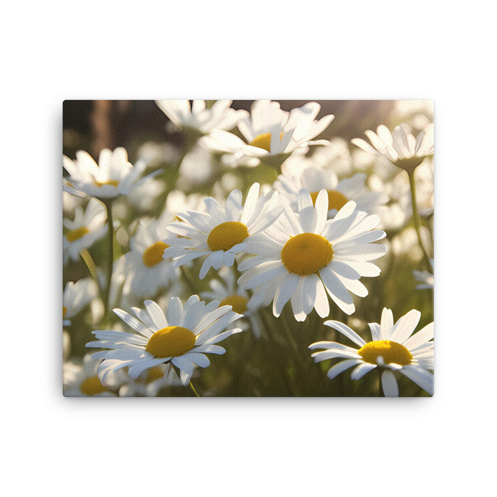 Dazzling Daisies canvas - Posterfy.AI