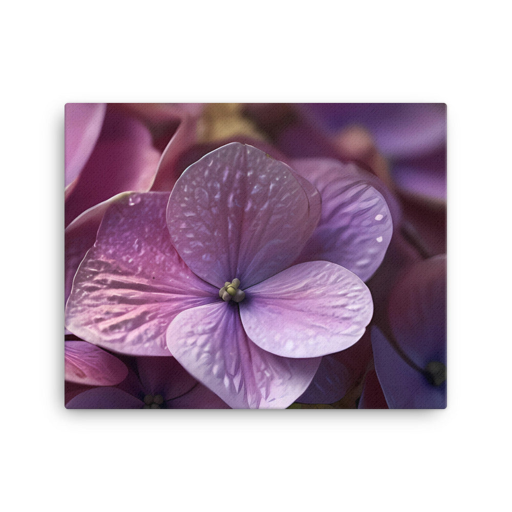 Hydrangea in Full Bloom canvas - Posterfy.AI