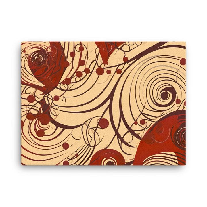 Swirl Pattern canvas - Posterfy.AI