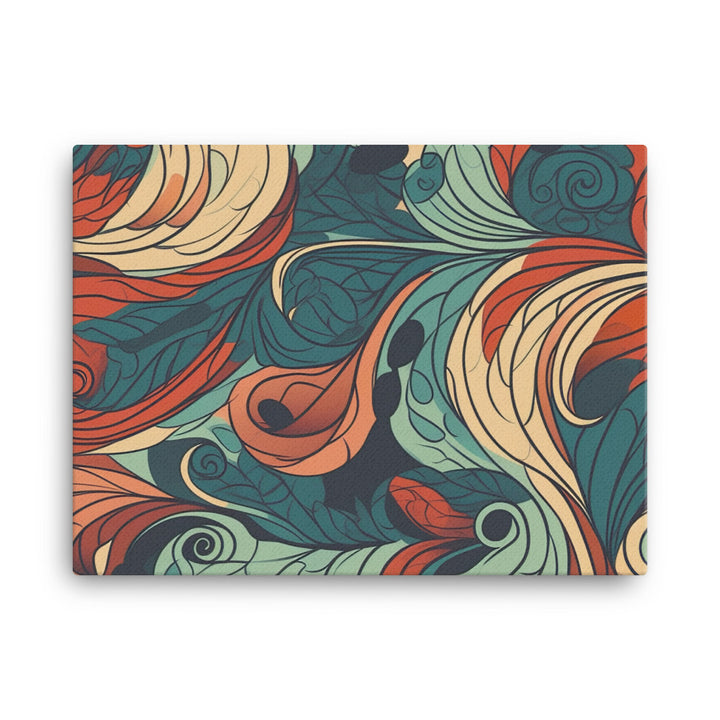 Swirl Pattern canvas - Posterfy.AI