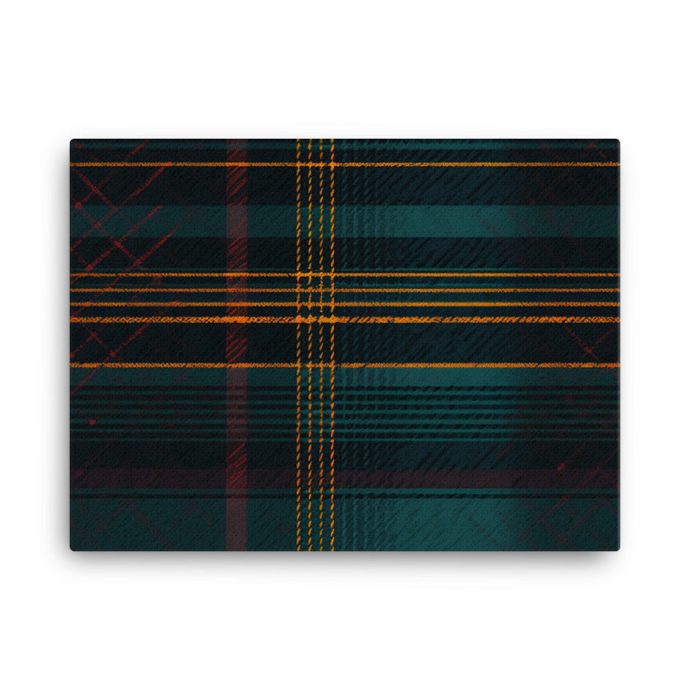 Tartan Pattern canvas - Posterfy.AI