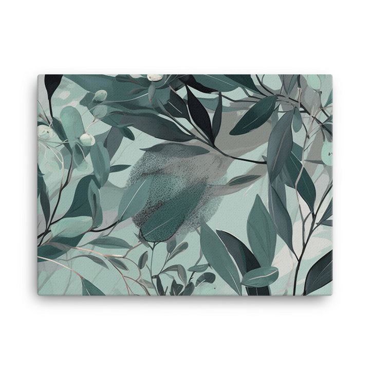 Eucalyptus Pattern canvas - Posterfy.AI