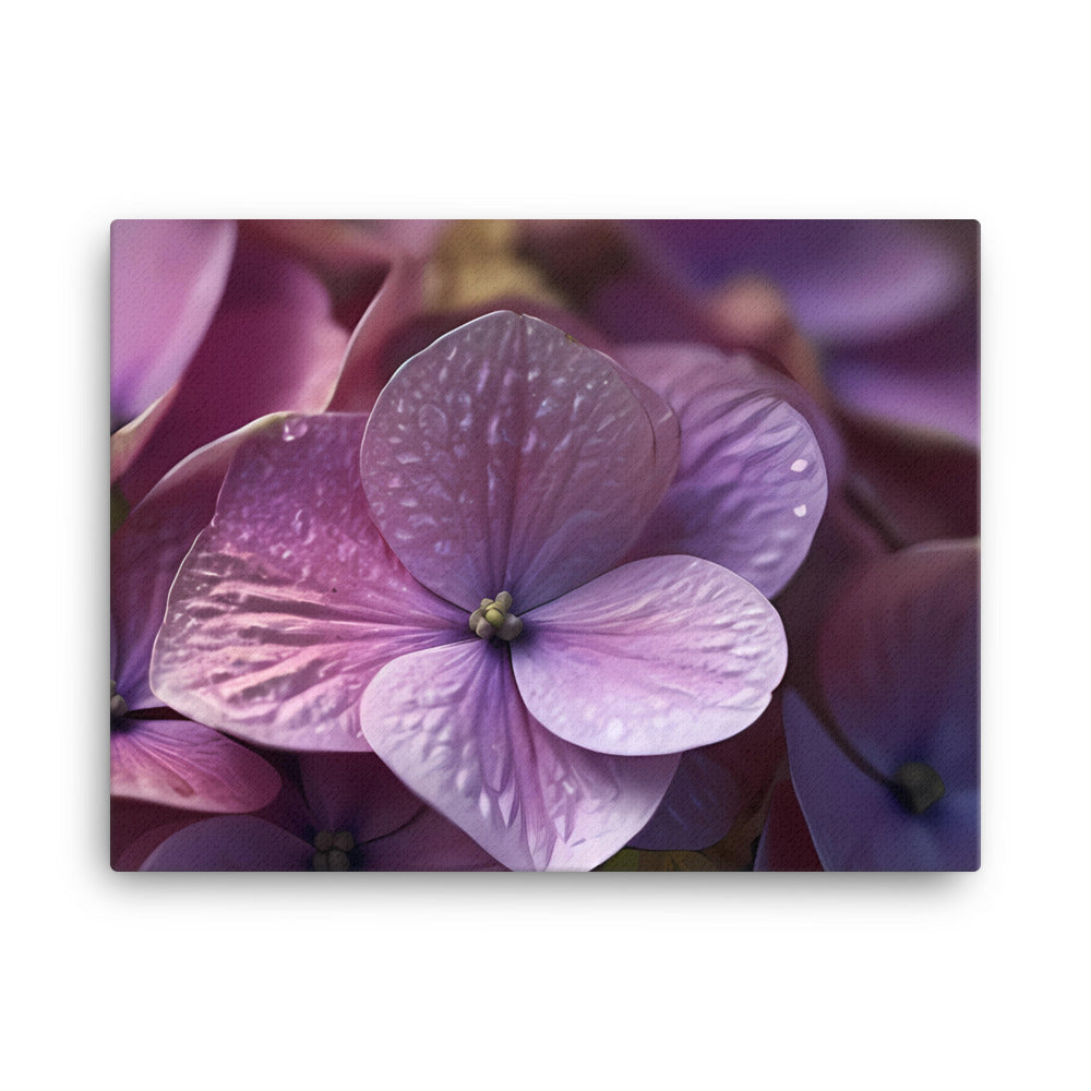 Hydrangea in Full Bloom canvas - Posterfy.AI