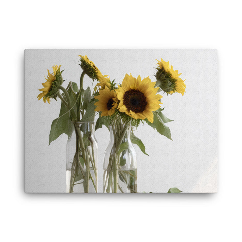 Sunflower Still Life canvas - Posterfy.AI