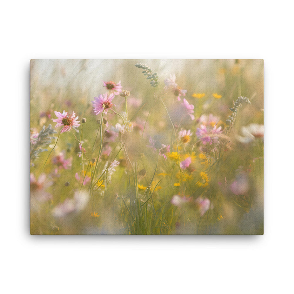 Petals in the Wind canvas - Posterfy.AI