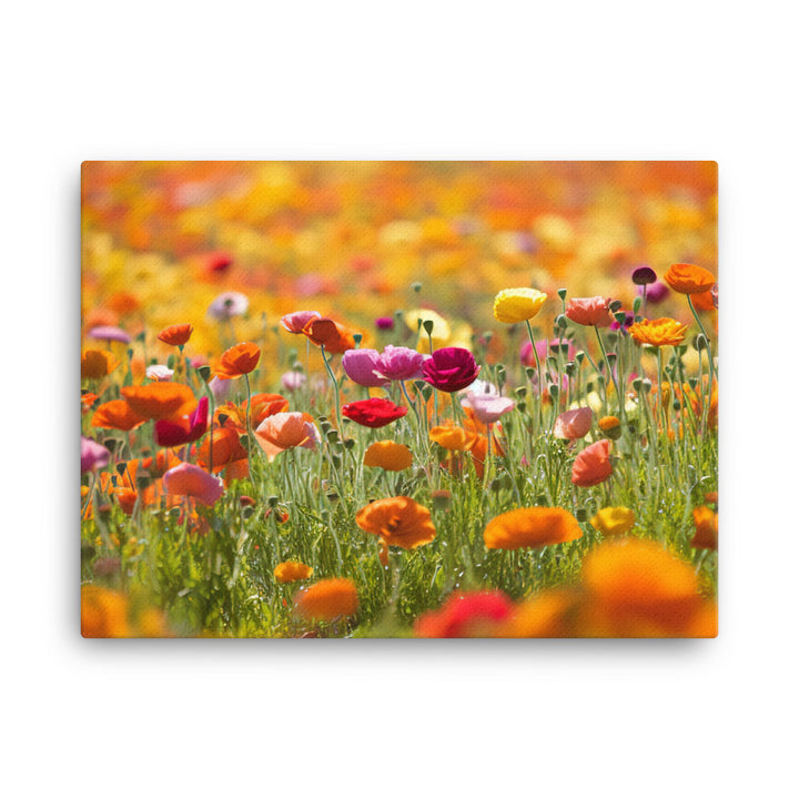 Flower Power canvas - Posterfy.AI