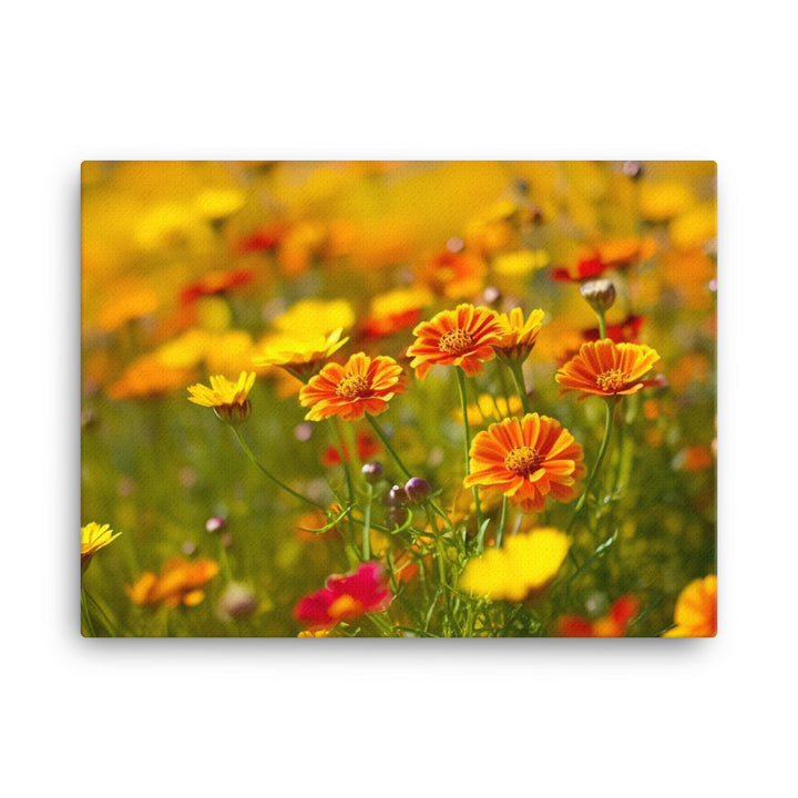 Flower Power canvas - Posterfy.AI