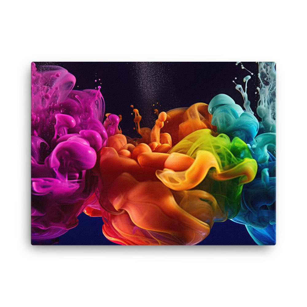 Fluid Dynamics canvas - Posterfy.AI