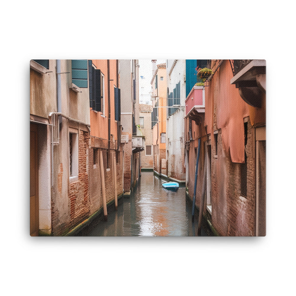 Lost in Venice canvas - Posterfy.AI