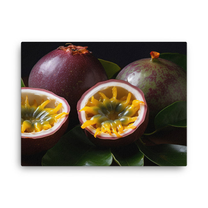 Passionfruit Perfection canvas - Posterfy.AI